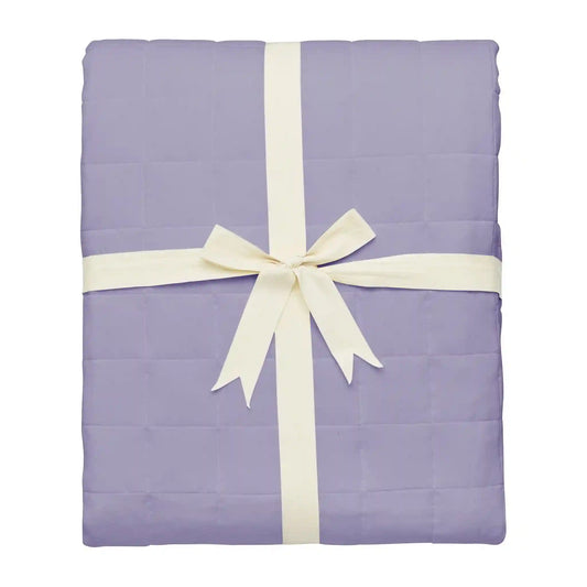 Adult Quilted Blanket in Taro 2.5