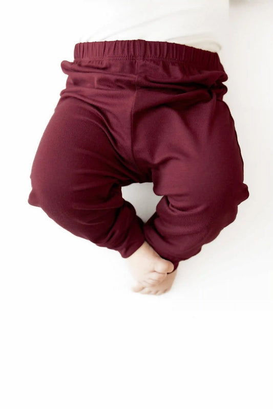 Pant in Burgundy